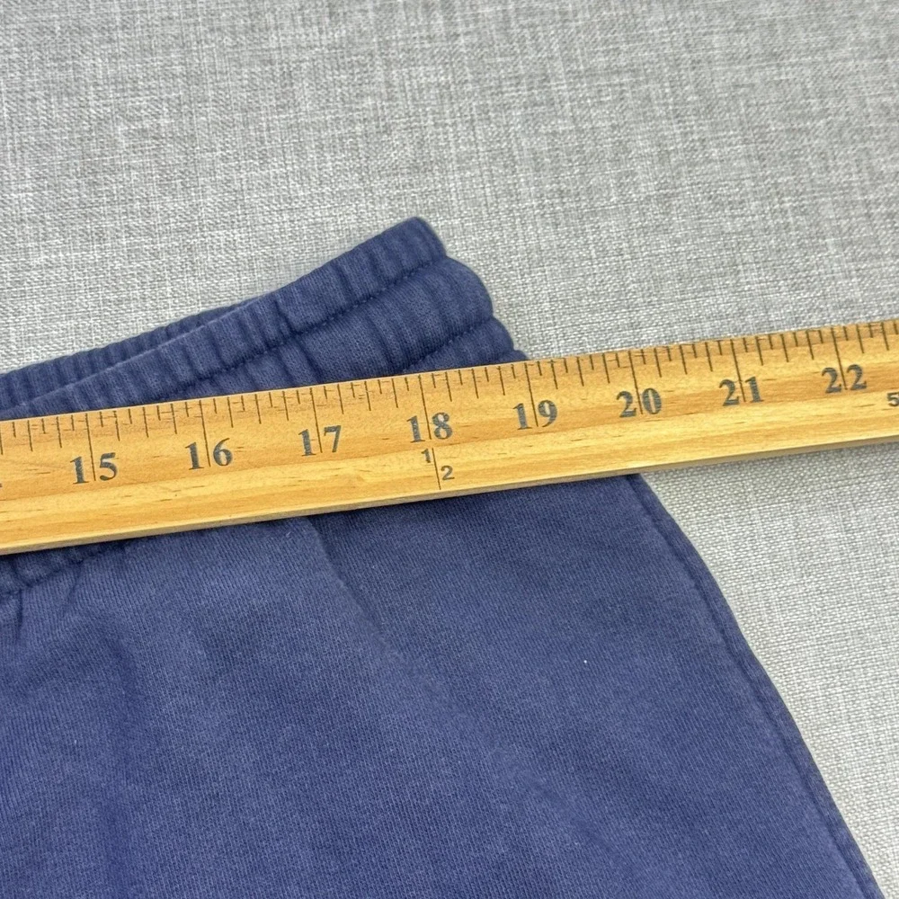 Lacoste Sport‎ Fleece Shorts Mens 2XL Blue Athletic Drawstring Pockets 7 Inseam